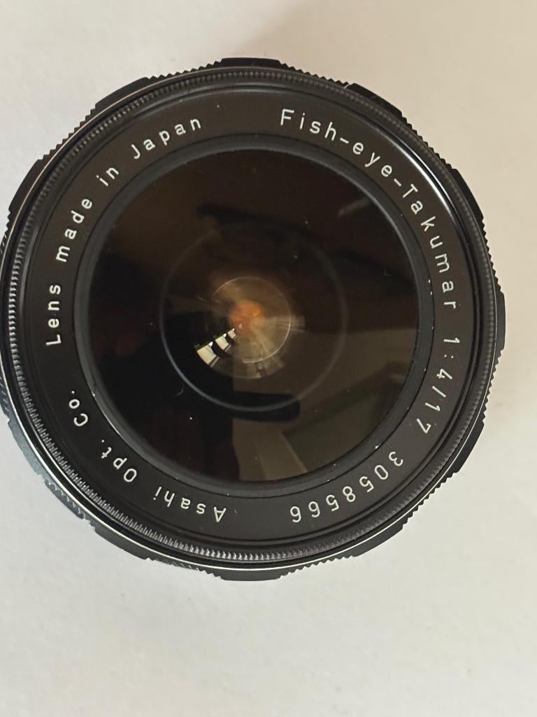 Fish-eye-Takumar 1:4 / 17 mm, Ophalen of Verzenden, Gebruikt, Groothoek Fisheye-lens