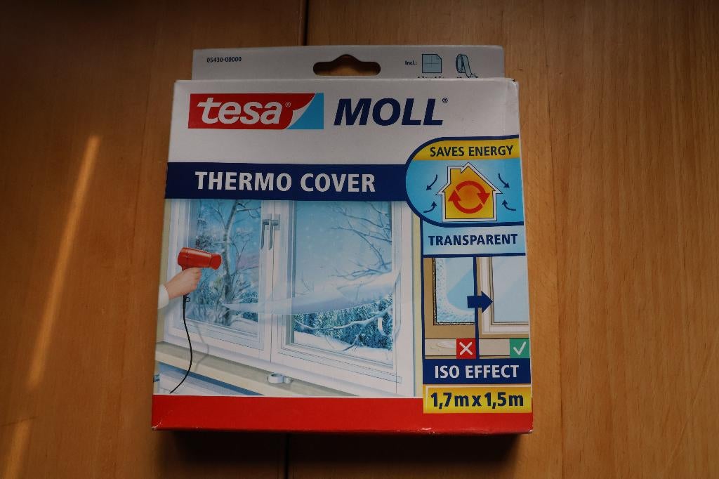 Tesa – Moll - Thermo Cover 1,7 x 1,5 Mtr. Nieuw, Minder dan 4 cm, Overige materialen, Nieuw, Ophalen of Verzenden
