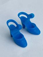 Vintage Barbie Superstar strap shoes blauw ‘79 Mattel Taiwan, Ophalen of Verzenden, Zo goed als nieuw, Kleertjes