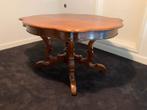 Antieke Biedermeier tafel met zes bijbehorende stoelen, Antiek en Kunst, Ophalen