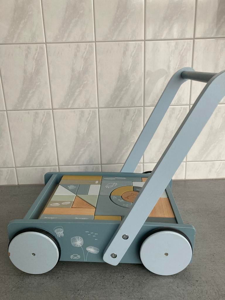 Houten loopwagen Little Dutch, Ophalen of Verzenden, Gebruikt