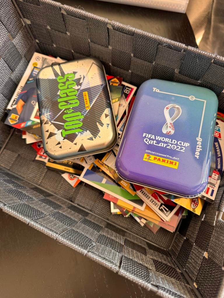 Voetbalplaatjes en blikjes - Panini FIFA World Cup Qatar 202, Ophalen of Verzenden, Gebruikt, Overige sporten, Poster, Plaatje of Sticker