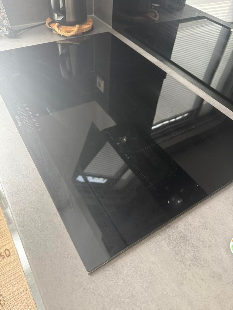 Siemens kookplaats 5 pits inductie, Witgoed en Apparatuur, Kookplaten, Zo goed als nieuw, Inbouw, Inductie, 4 kookzones