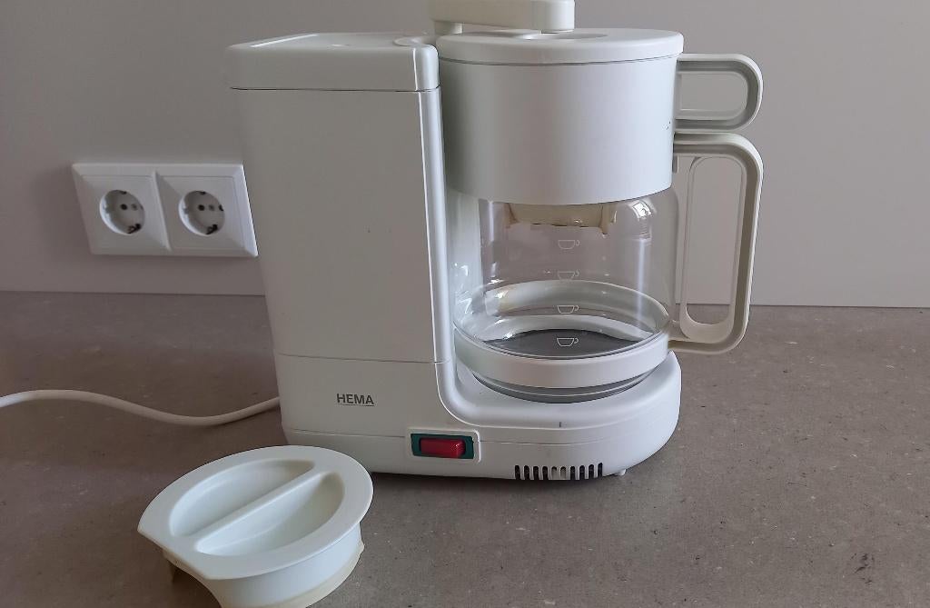 Hema koffiezet apparaat, Witgoed en Apparatuur, Koffiemachine, Gemalen koffie, Ophalen of Verzenden, Zo goed als nieuw