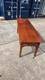 Antieke eikenhouten sidetable met lades, Ophalen of Verzenden