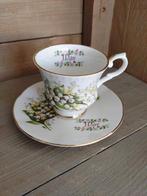 Vintage SPRINGFIELD maand Mei Kop en Schotel - Lelietjes-va, Ophalen of Verzenden