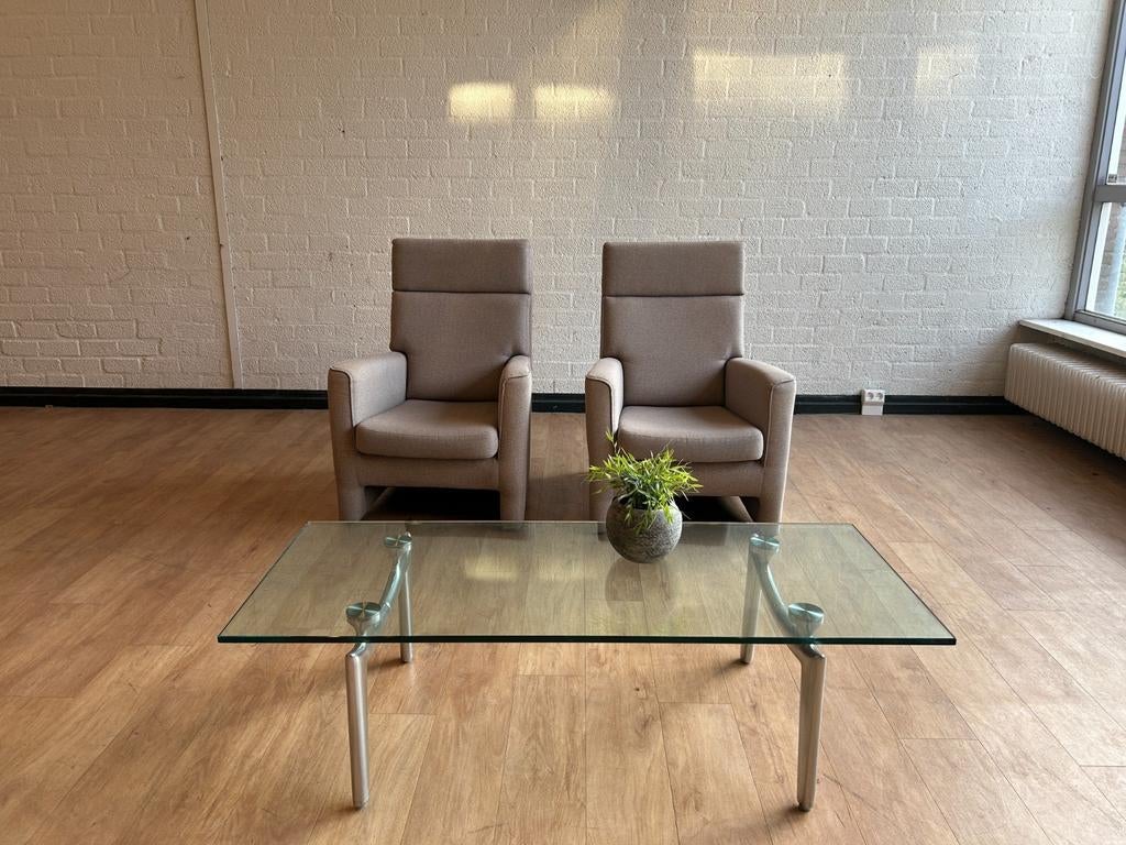 Twee professioneel gereinigde COR Conseta fauteuils, Huis en Inrichting, Fauteuils, Ophalen, 75 tot 100 cm, Zo goed als nieuw