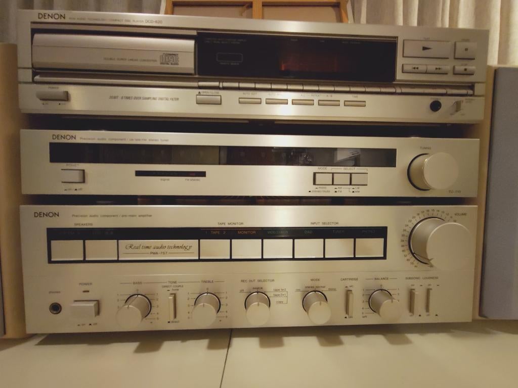Denon Stereoset (losse onderdelen), Ophalen, Gebruikt, Denon, Tuner of Radio