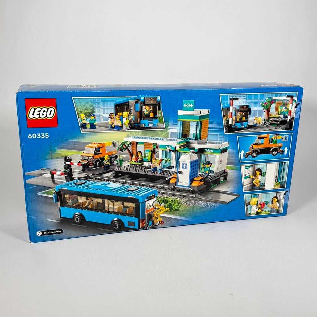 LEGO City 60335 Treinstation – Nieuw / Sealed, Kinderen en Baby's, Speelgoed | Duplo en Lego, City, Lego, Nieuw, Ophalen of Verzenden