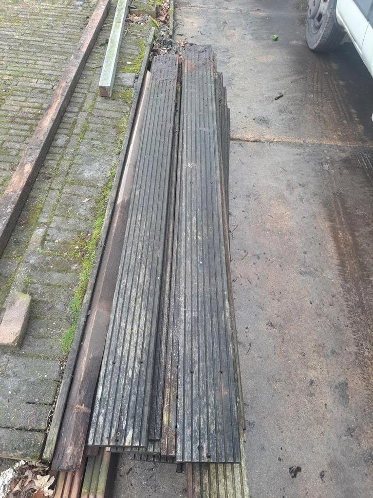 Vlonder planken, Tuin en Terras, Terrasdelen en Vlonders, Nieuw, Composiet, Ophalen