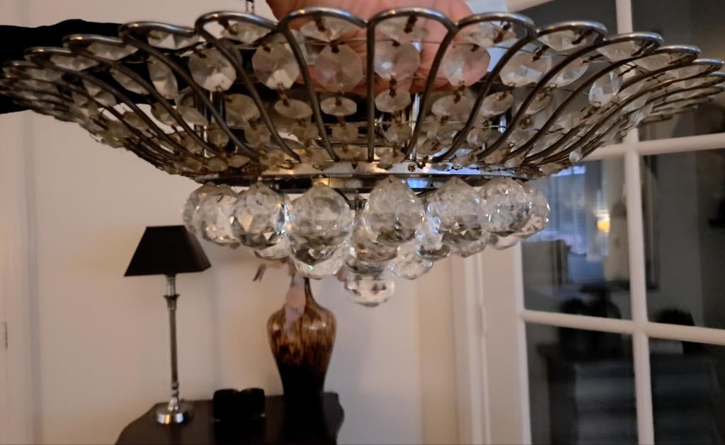 Mooie plafondlamp., Ophalen, Zo goed als nieuw, Overige materialen