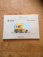 Mercedes - Benz   Actros     Opbouwrichtlijnen    1996    NL, Ophalen of Verzenden