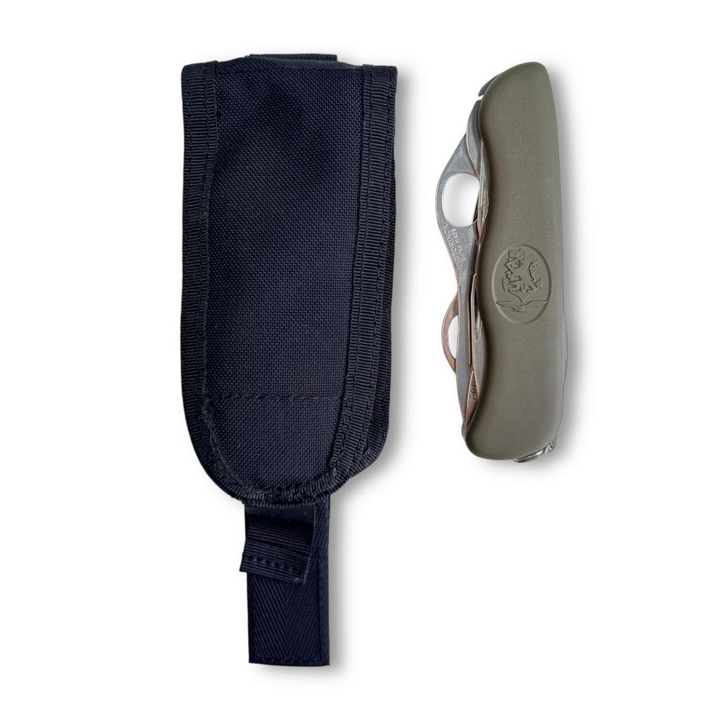 Nederlandse Luchtmacht – Victorinox zakmes met houder, D, Mes of Dolk, Z, Ophalen of Verzenden