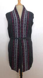 Noors/folklore look wol/alpaca mix grijs vest! M, Verzenden, Zo goed als nieuw, Maat 38/40 (M), Grijs