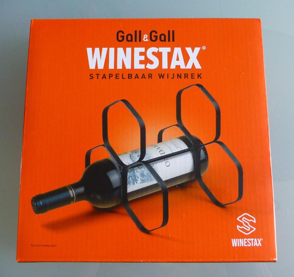 Winestax / stapelbaar wijnrek nieuw in verpakking, Ophalen, Nieuw, Minder dan 50 cm, Minder dan 5 flessen