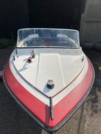 Polyester boot met 8 pk Yamaha motor en complete uitrusting, Watersport en Boten, Motorboten en Motorjachten, Ophalen, Gebruikt