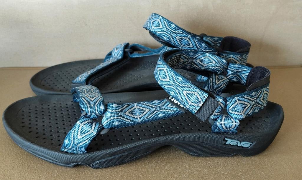 NIEUW TEVA HURRICANE SANDALEN BLAUW/WIT*UNISEX MAAT 42, Kleding | Dames, Schoenen, Nieuw, Wandelschoenen, Teva, Verzenden