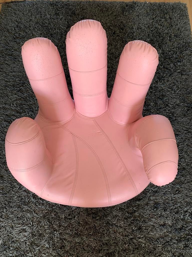 🌸Roze Hand Stoel🌸, Huis en Inrichting, Fauteuils, Ophalen, Gebruikt, Kunststof, 75 tot 100 cm