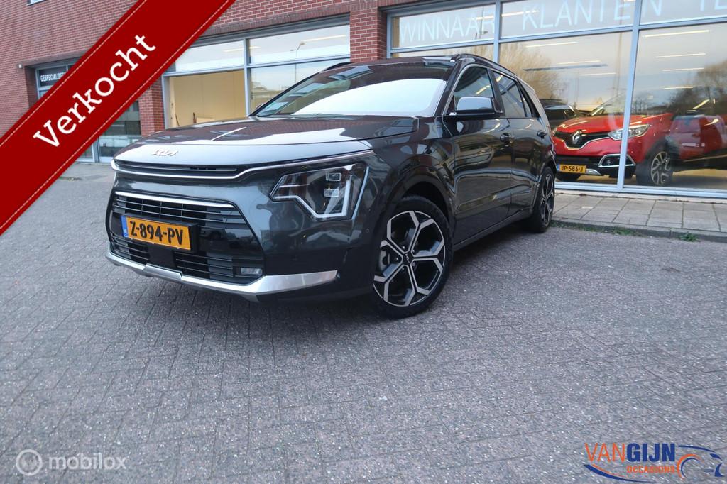 Kia Niro 1.6 GDi Hybrid ExecutiveLine Carplay Navi Pano, Auto's, Kia, Bedrijf, Niro, ABS, Achteruitrijcamera, Adaptive Cruise Control