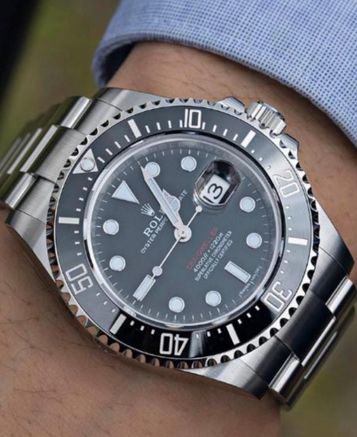 Rolex Sea-Dweller 126600–50th Anniv. Full set, Sieraden, Tassen en Uiterlijk, Horloges | Heren, Zo goed als nieuw, Rolex, Staal