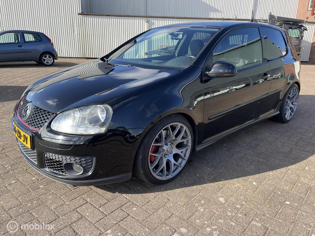 Volkswagen Golf 2.0 TFSI GTI, Auto's, Gebruikt, 4 cilinders, Zwart, Origineel Nederlands