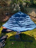 Fatboy Headdemock Hangmat Blauw met Standaard, Ophalen, Meerpersoons, Zo goed als nieuw, Met standaard