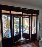 Schüco CT 70 kozijn zwart/wit 273x251cm deuren PVC/Kunststof, Ophalen, Kunststof, 225 cm of meer, Zo goed als nieuw