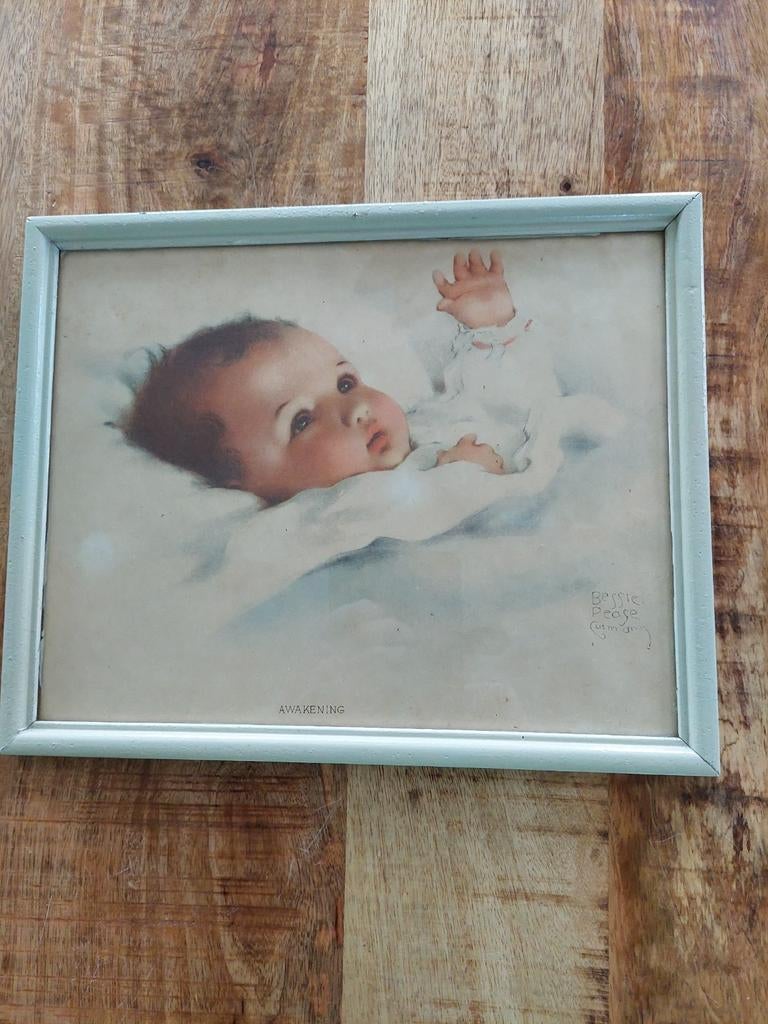 Vintage schilderijtje van Bessie Pease Gutmann, Ophalen