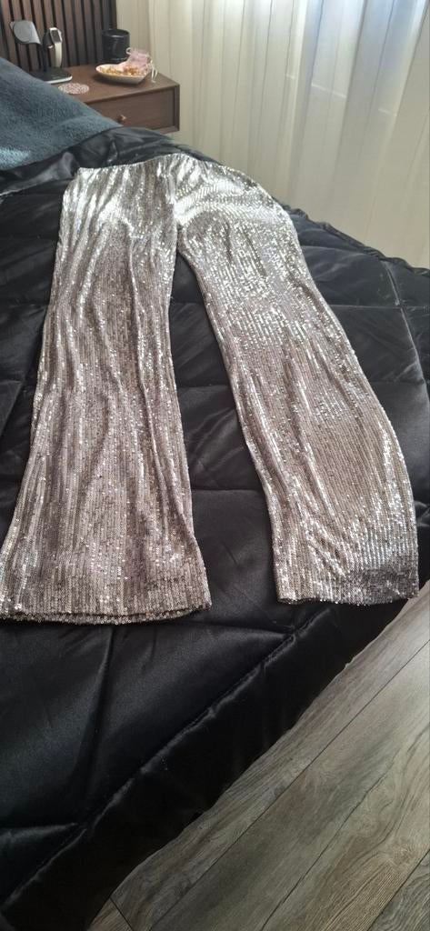 Nieuwe Amisu glitterbroek maat XL, Kleding | Dames, Broeken en Pantalons, Ophalen, Maat 46/48 (XL) of groter, Nieuw, Amisu