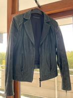 Groene leren jas Luisa Cerano, Ophalen of Verzenden, Groen