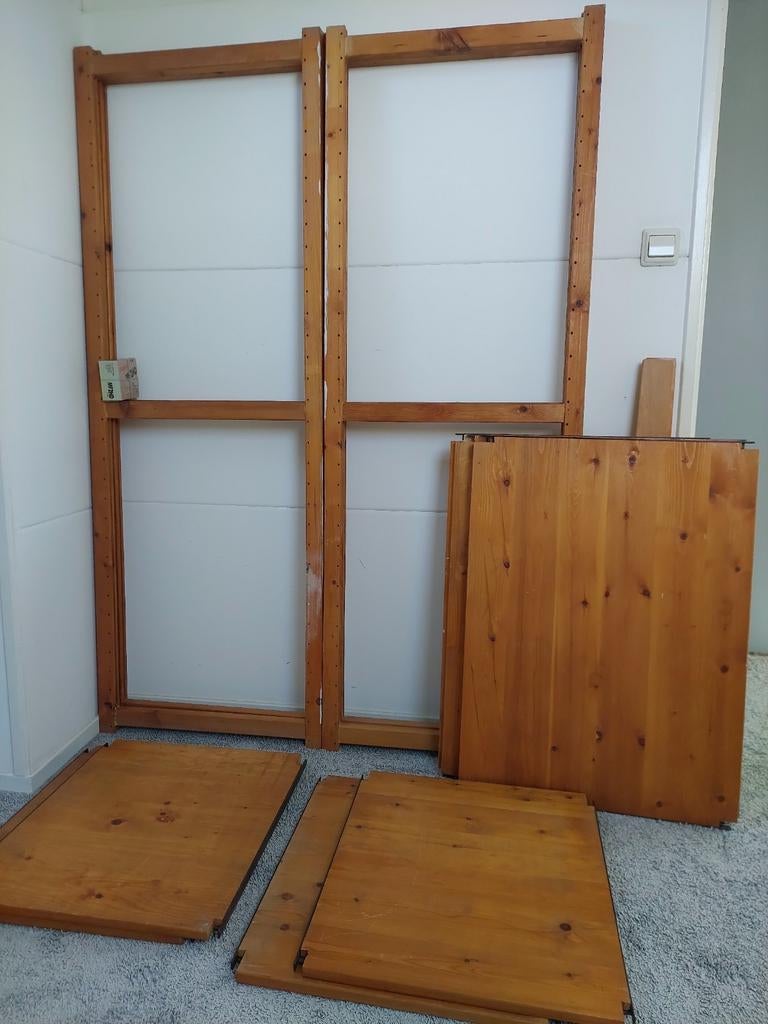 Lundia kast met planken en toebehoren, Ophalen, Gebruikt