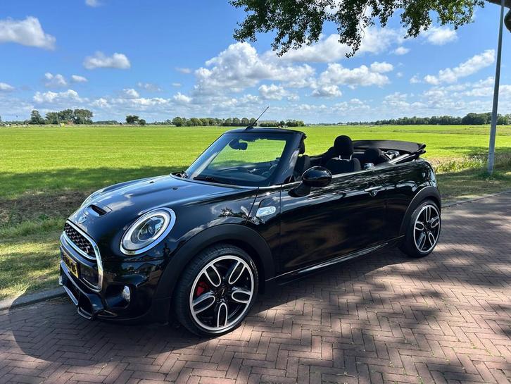 Mini Cabrio Cooper S Chili (192pk) JCW 18inch, Auto's, Mini, Bedrijf, Te koop, Cabrio, ABS, Airbags, Airconditioning, Alarm, Bochtverlichting