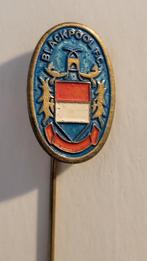 Voetbal speldje Blackpool F.C., Verzenden, Gebruikt, Sport, Speldje of Pin