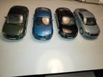 4x Audi's TT in 4kleuren,schaal 1:18,, Ophalen, Nieuw