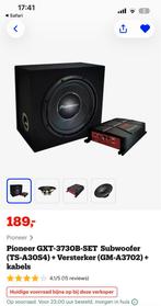 Pioneer GXT-3730B-SET Subwoofer met Versterker, Ophalen of Verzenden, Nieuw