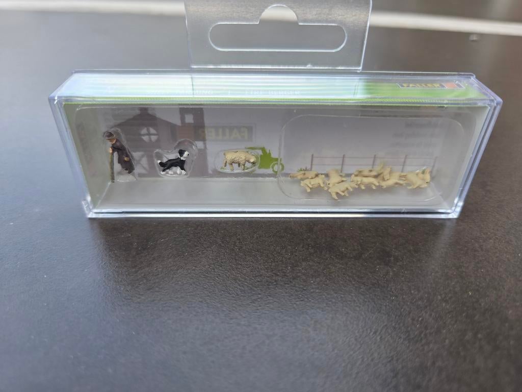 Schapen met herder en hond, Ophalen of Verzenden, Nieuw, Gelijkstroom, Overige merken