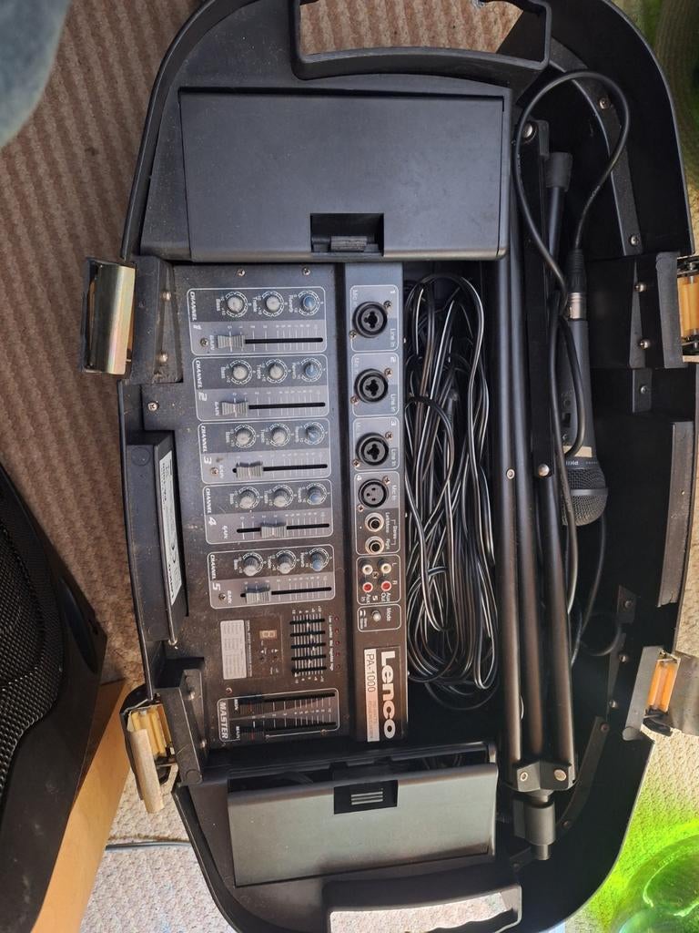 Lenco PA- 1000 geluidssysteem, Ophalen of Verzenden, Gebruikt, Minder dan 500 watt