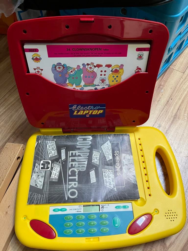 Jumbo Electro Laptop - Educatief Speelgoed, Ophalen of Verzenden, Gebruikt, Elektronica, Met licht