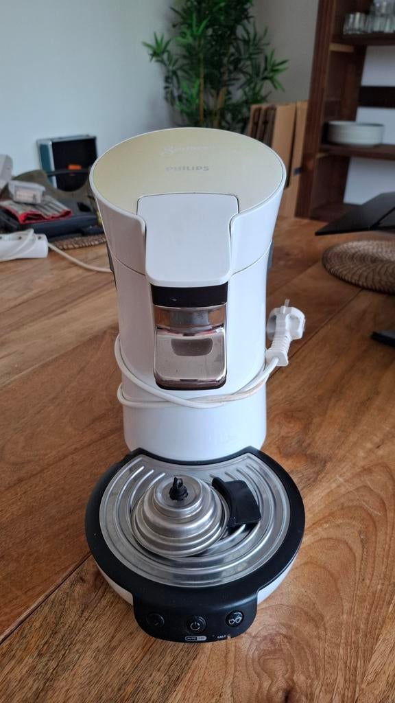 Philips Senseo Original Koffiezetapparaat Wit/Zwart, Gebruikt, Koffiemachine, Ophalen of Verzenden, 2 tot 4 kopjes