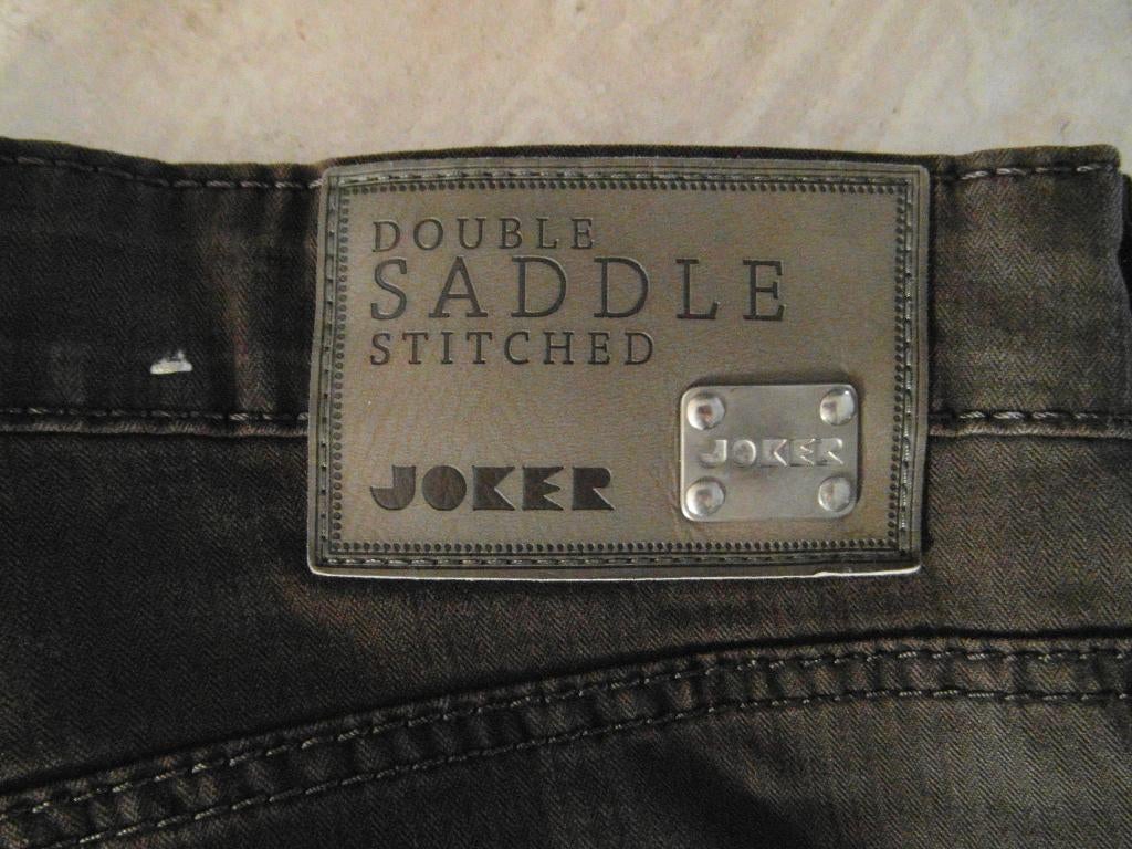 heren spijkerbroek bruin 36 / 34 Joker  double stitched, Kleding | Heren, Spijkerbroeken en Jeans, W36 - W38 (confectie 52/54)