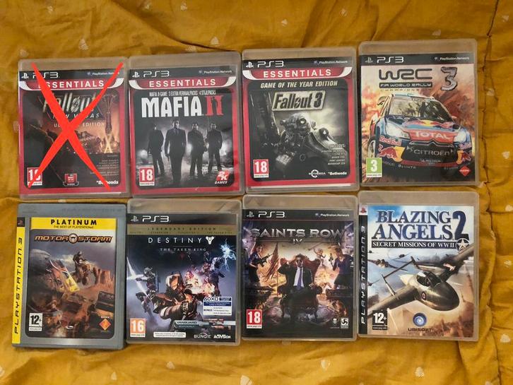 Diverse Playstation 3 games, Spelcomputers en Games, Games | Sony PlayStation 3, Gebruikt, Avontuur en Actie, 1 speler, Vanaf 18 jaar
