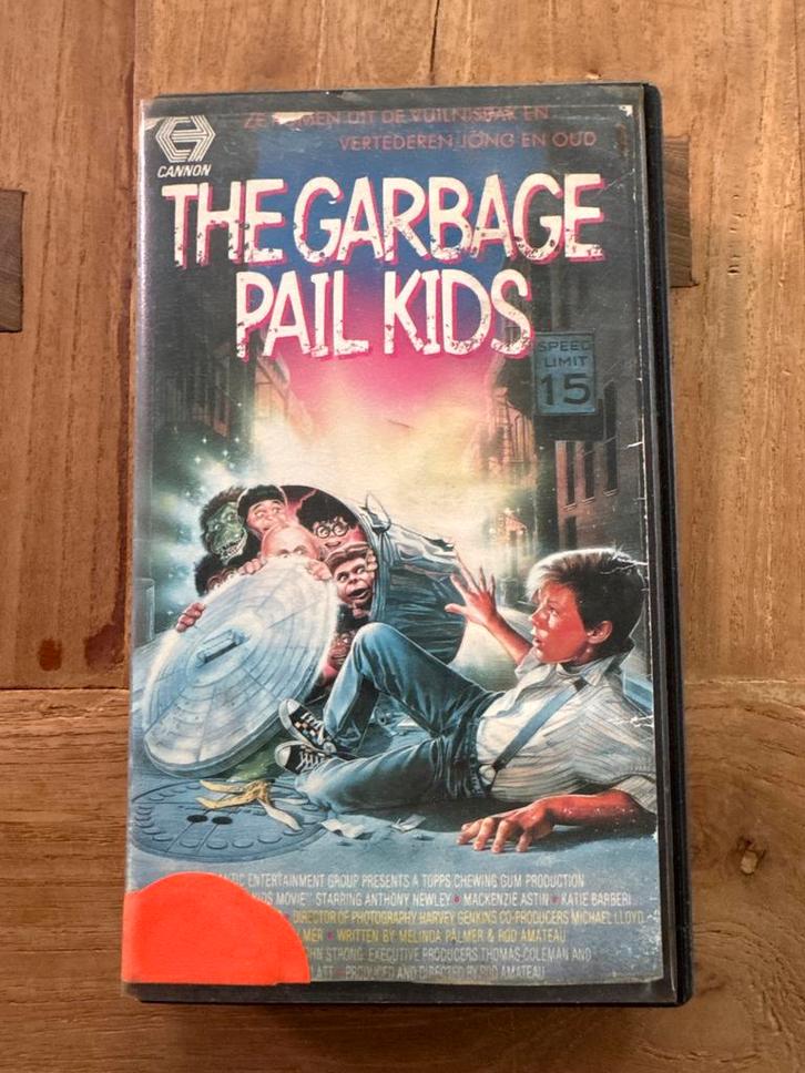 The Garbage Pail Kids VHS - Klassieke Komedie, Cd's en Dvd's, VHS | Film, Gebruikt, Komedie, Vanaf 6 jaar, Verzenden