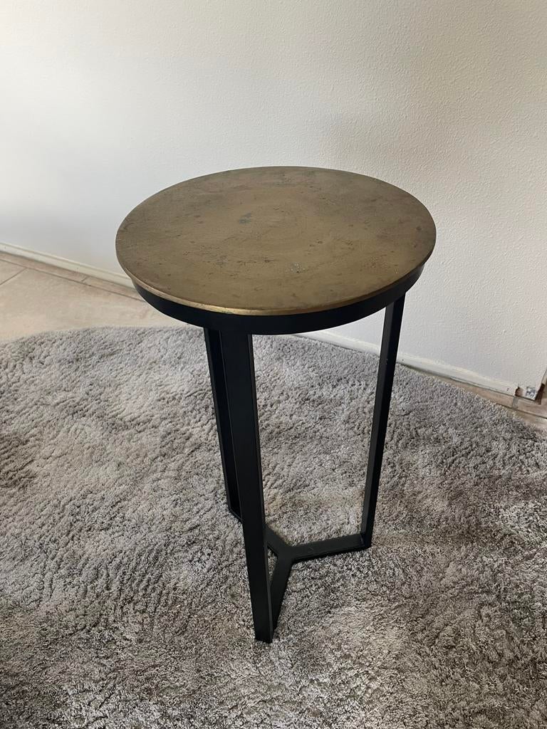 Zuil/bijzettafel van Light & Living, model Retiro., Huis en Inrichting, Tafels | Bijzettafels, Ophalen, Zo goed als nieuw, 75 cm of meer