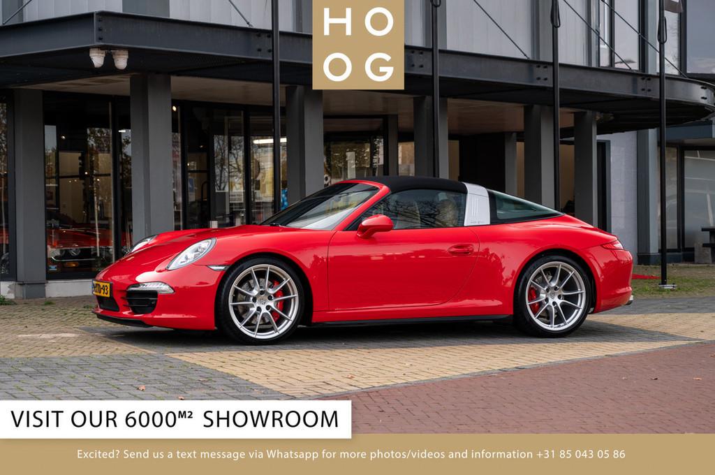 Porsche 911 3.8 TARGA 4S (bj 2014, automaat), Auto's, Porsche, Automaat, Gebruikt, Cabriolet, 4 stoelen