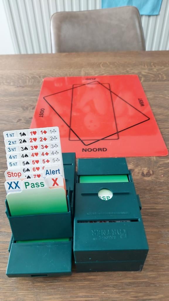 Bridge boxen ( 4 stuks) en plaat, Ophalen