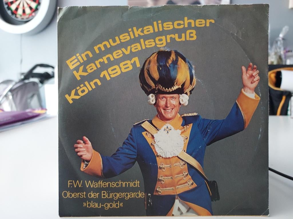 7" Single Bläck Fööss - Jecke Tön In Blau Und Gold / Ming Ee, Gebruikt, 7 inch, Single, Ophalen of Verzenden