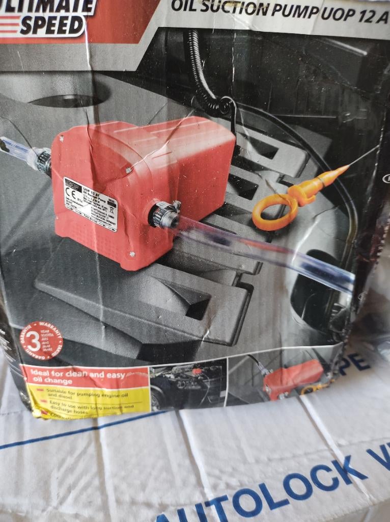 Olie aftap machine, Ophalen of Verzenden