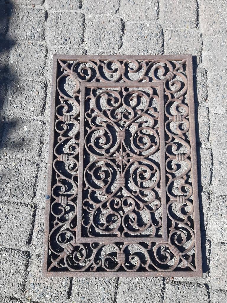 Gietijzeren Deurmat - Klassiek Design voor Binnen & Buiten, Ophalen of Verzenden, Gietijzer, Binnen