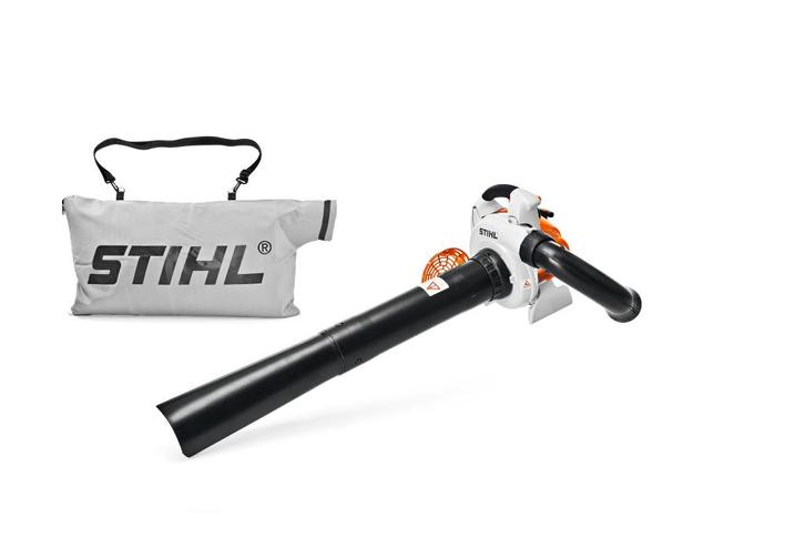 Stihl Bladzuiger/blazer SH56 nieuw, Tuin en Terras, Bladblazers, Nieuw, Handgedragen, Benzine, Met opvangzak, Met versnipperfunctie