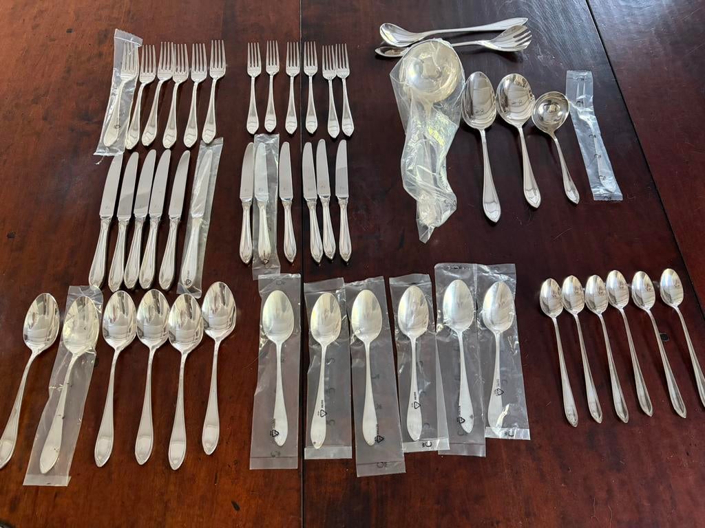 Christofle Versailes 150 verzilverde cassette, Ophalen of Verzenden